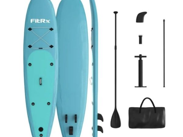 *HOT* FitRx 10-Foot Inflatable Paddle Board with Aluminum Adjustable Paddle only $99.99 shipped (Reg. $300!)